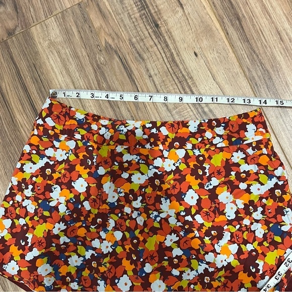 Outdoor Voices Exercise Skort in Paprika Blooms - Picture 7 of 7